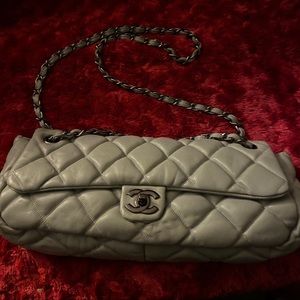 Channel turquoise bag